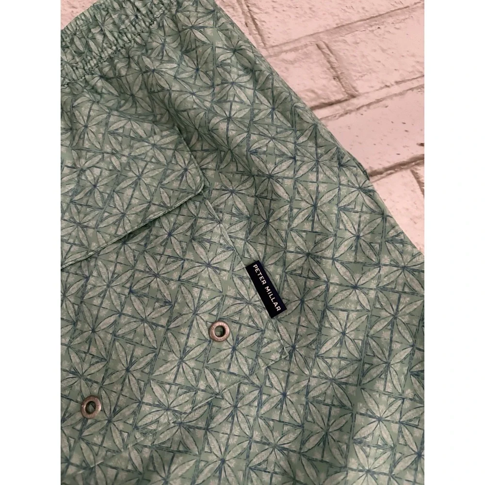 Peter Millar Ivy Swim Trunk New w/ Koozie‎ XXL